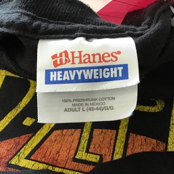 y2k hanes heavyweight led zeppelin large - Picture 4 of 4